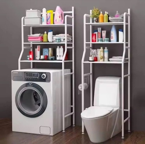 Scaffale bagno sopra lavatrice - bagno,