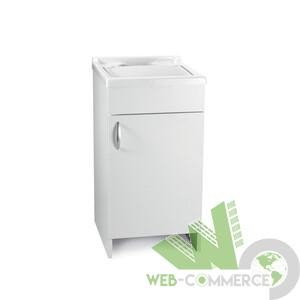Mobile lavatoio legno bianco - mobile,