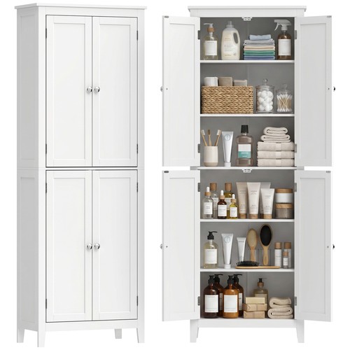 Homcom mobile bagno - mobile, alto