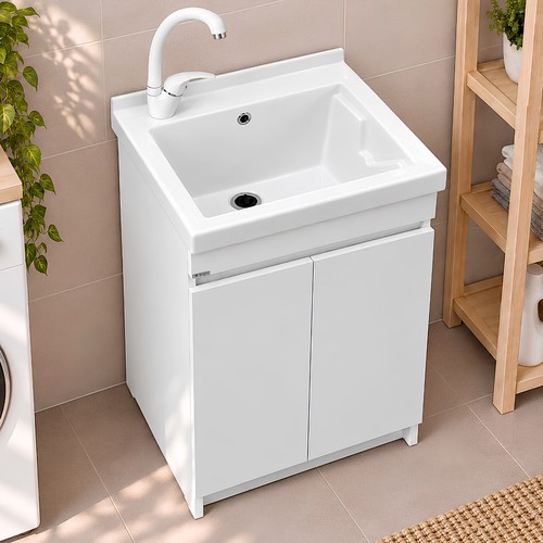 Mobile lavatoio ceramica 60x50 - mobile,
